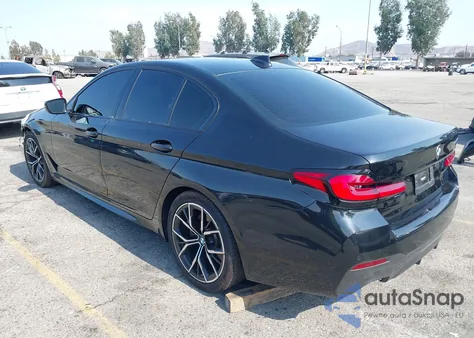 2021 BMW 540I z USA, uszkodzony, nr VIN WBA53BJ09MWX33400